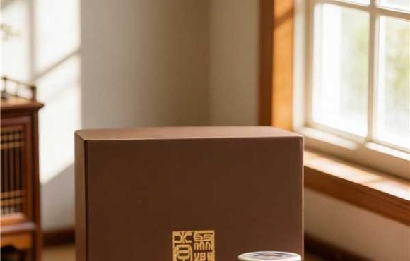 Blue and White with Underglaze Red Lid Rest